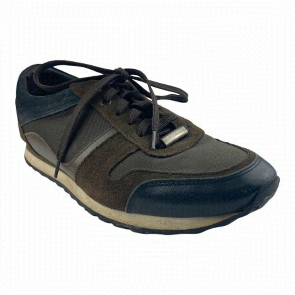 RUSSELL AND Bromley London Men's Brown & Black Fast Pace Lace Up Sneakers EU 41